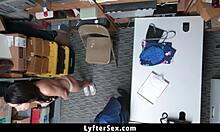 Teen Bent Over and Fucked Hard