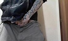 Melvin explores gay transvestism with big cocks