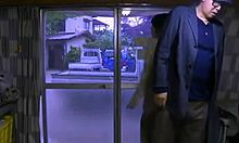 The wife secretly fucks the old man.