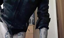 Melvin explores gay transvestism with big cocks