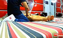 Room casting: Perla Rica gets full body massage