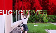 Petite Kenna James Receives Monster Cock as Taboo Graduation Gift