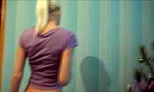 Blonde Cutie Amateur Gives Blowjob And Receives Facial