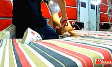 Room casting: Perla Rica gets full body massage