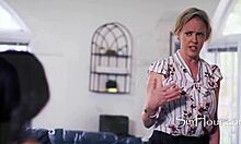 OMG! Big Tits Housewife Goes Wild for Teen Girl Seduction!