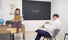 Fucking the nerd on webcam