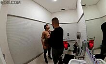 Cosplay Jade from Mortal Kombat Banging in Bathroom on Halloween! 🧙‍♀️