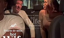 i watch my hotwife lina nakamura giv her ass to uber john coffe while i record