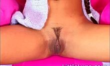 Watch Little Lupe Fingering Her Tight Pussy?