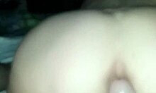 Amateur Rides In Reverse Cowgirl Position