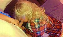 my stepson fucking my mouth hard then shaved pussy at home