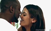 PrivateBlack: Young Spanish Penelope Cum Takes Dark Cock Deep