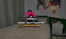 Teen gets slammed hard by a raging boner in bed