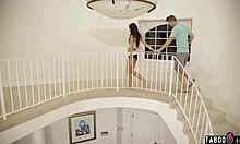 teen stepsister taken care of by big dick stebro