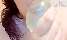 Colombian Teen Masturbates in Bathroom and Continues in Bedroom