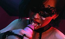 being a dik 154 mysterious rose swallows load of cum