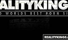 hot cutie gets fucked with orgasm and ball licking!