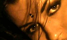 This exotic brunette beauty captivates with her natural charm and allure