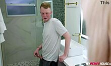 Bambi Barton desperately sucks cock deepthroat and gets cumshot on her big tits. Blonde pornstar in doggystyle action!