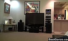 this cute black teen bares her body and masturbates alone