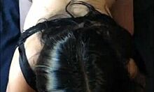 beautiful young girl gets perfect anal doggystyle and blowjob in amateur video