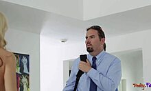 A milf in doggystyle cuckolds her husband right there.