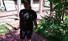 my trainer fucks me hard after work and cums on my big tits 😍 part 1