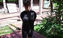 my trainer fucks me hard after work and cums on my big tits 😍 part 1