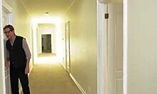 i'm gia derza, innocent stepdaughter, giggling during doggystyle blowjob