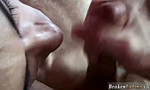 hardcore jerking off, gay style, it's a gamble exploring new spots