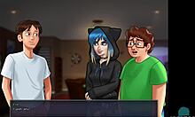 21Sextury Stepsister Gets Pussy and Ass Licked in Surprise Action