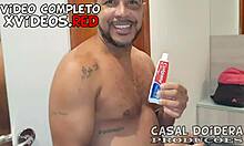 behind the scenes with aysla andrade in interracial blowjob fun