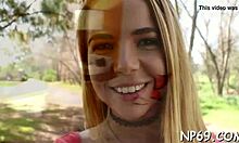 i love tiny teen's rough oral skills