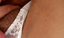 Young girl moaning during intense masturbation