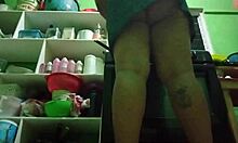 my stepmom sent a video of herself in dress without panties