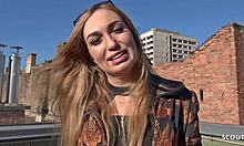 german scout lures teen model liza into anal