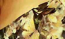 Young girl moaning during intense masturbation