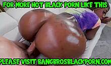 Slim ebony babe sucks Latino cock eagerly.