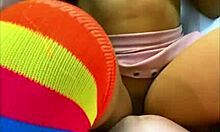 la madrastra got so horny when her stepson started licking and sucking her nipples and he knew he had to fuck her right away