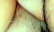 Ebony Milf Happily Takes Huge Cock In Homemade Spreading Scene