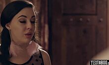 Nasty Teen 18+ Stepdaughter Whitney Wright Bent Over For Rough Doggystyle Fucking With Natural Tits Exposed.