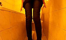 redhead toilet slut getting wild with desire 🔥