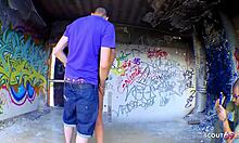 Spanish girl picked up for rough fuck and cumshot on way home.