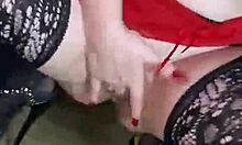 Petite Mia Fox Oils Up And Squirts During Intense Fingering Session