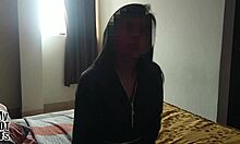 Preview Catalina's cute brunette charm in close-up action.