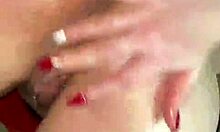 Petite Mia Fox Oils Up And Squirts During Intense Fingering Session