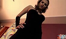 young anal goddess rosee takes two big cocks in pussy & ass