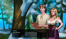 Wal-41's Frozen Cave Sex with Big-Tits Blonde