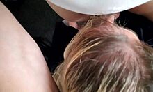 That cunt sucking my cock like a pig