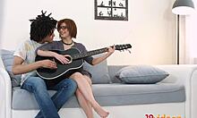 18Videoz - Teen Rebecca Rainbow Drilled by Hot Brazilian Stud